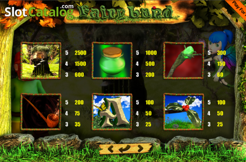Скрин7. Fairyland (9) слот