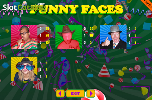 Скрин8. Funny Faces (9)  слот