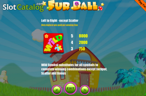 Скрин5. Fur Balls слот