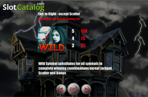 Скрин5. Horror House (Portomaso Gaming) слот