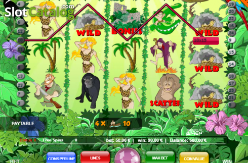 Скрин3. Jungle Boy (Portomaso Gaming) слот