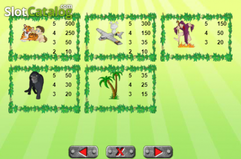 Скрин7. Jungle Boy (Portomaso Gaming) слот