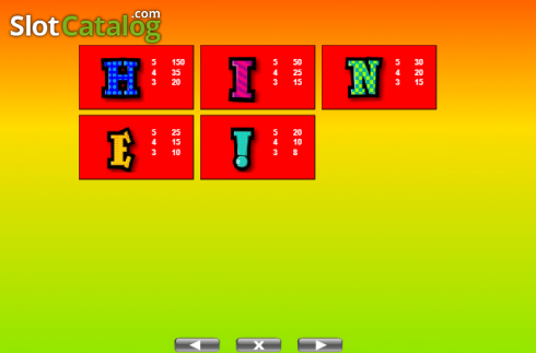 Скрин8. Lucky Letters (9) слот