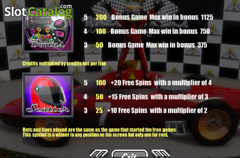 Скрин6. Motor Sports (9) слот