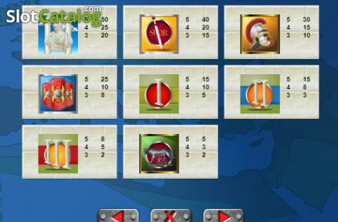 Скрин7. Roman Empire (Portomaso (9)) слот
