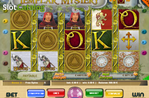 Скрин2. Templar Mistery (9) слот