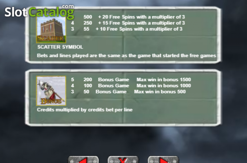 Скрин6. Templar Mistery (9) слот