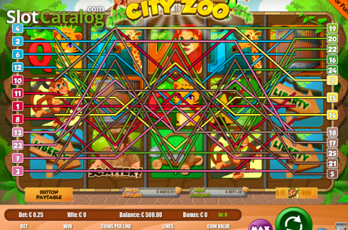 Скрин3. The Great Escape Of City Zoo слот