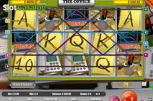 Скрин3. The Office (9) слот