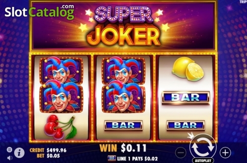 Скрин3. Super Joker (Pragmatic Play) слот