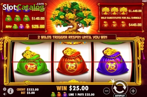Скрин3. Tree of Riches слот
