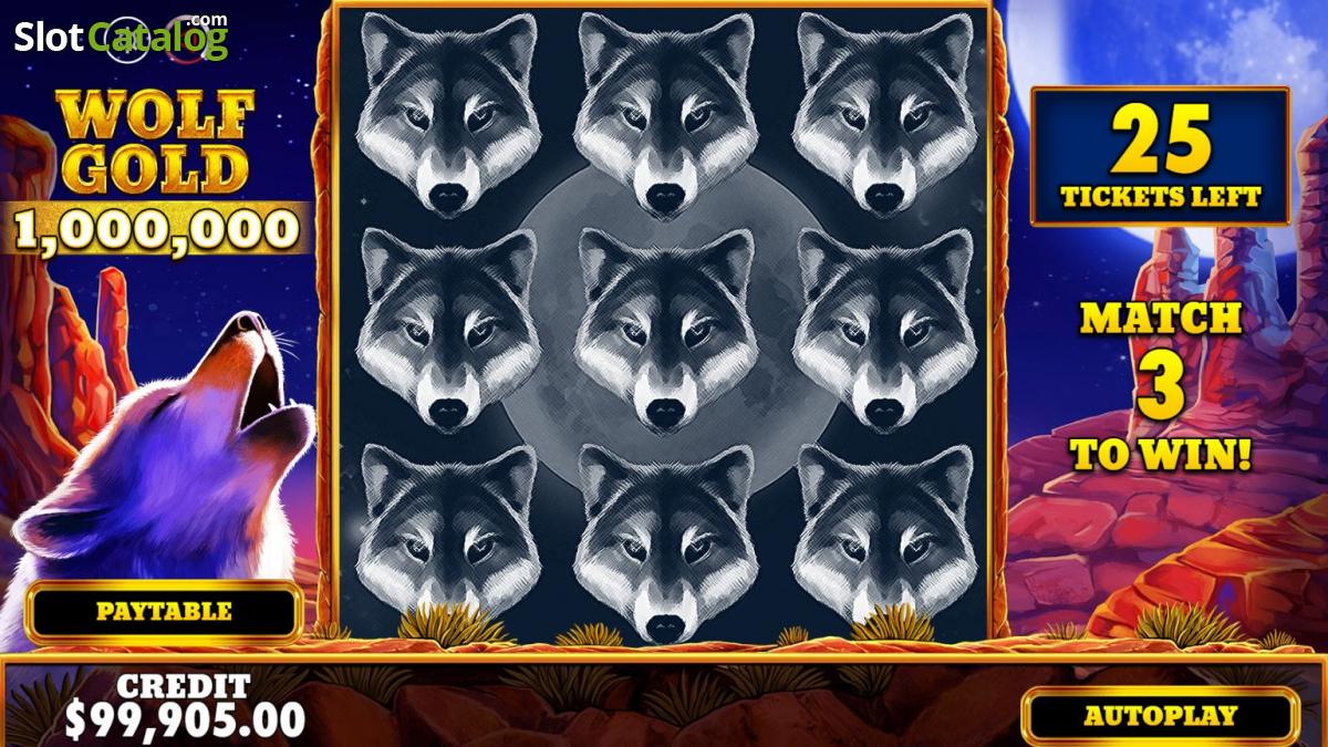 Скретч-карта Wolf Gold Wolf Gold Scratchcard