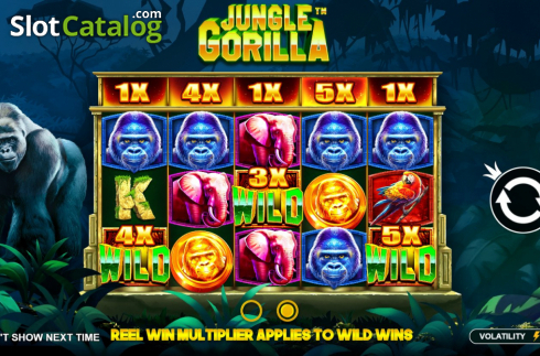 Скрин2. Jungle Gorilla слот