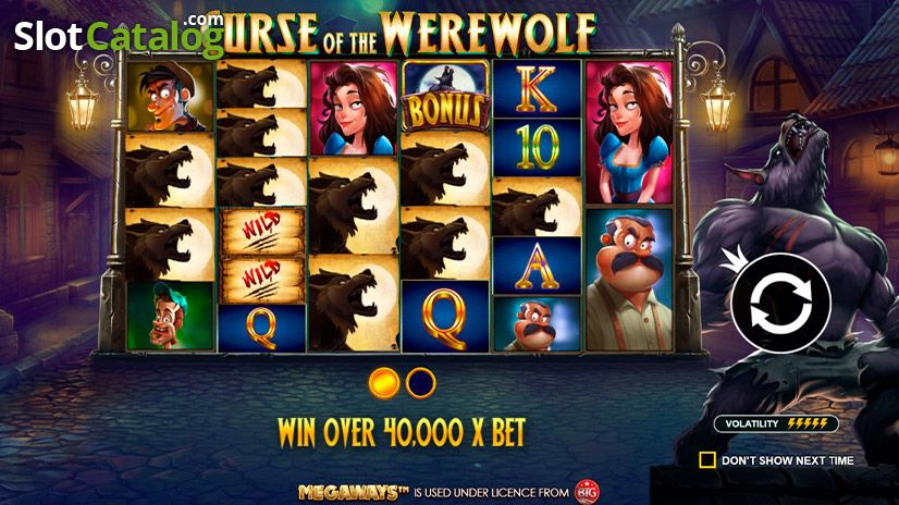 Curse of the Werewolf Megaways