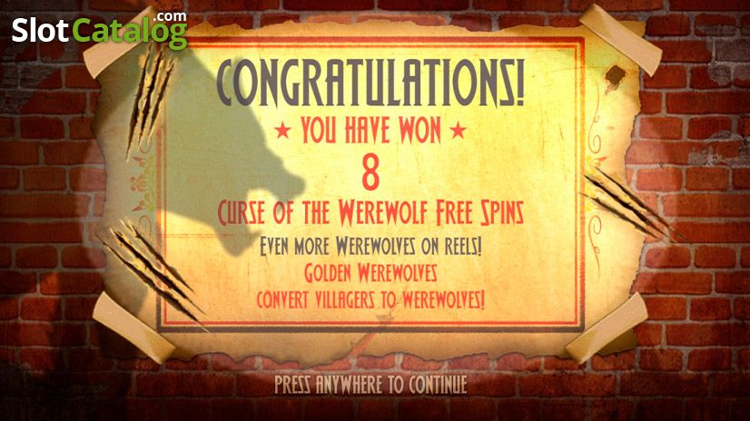 Curse of the Werewolf Megaways