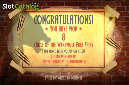 Скрин5. Curse of the Werewolf Megaways слот