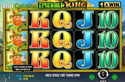 Скрин2. Emerald King слот