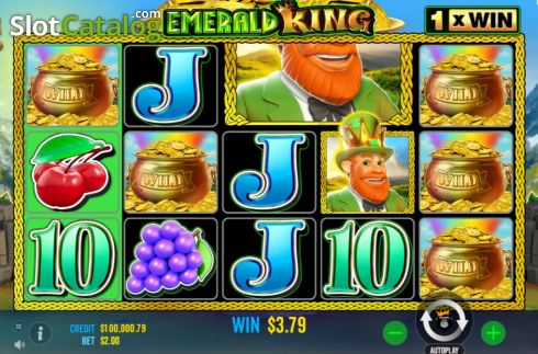 Скрин3. Emerald King слот
