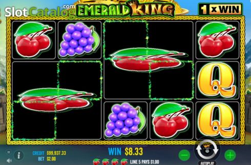 Скрин5. Emerald King слот