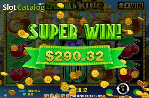 Скрин6. Emerald King слот