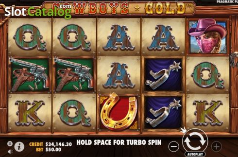 Скрин3. Cowboys Gold слот