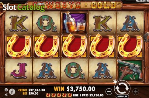 Скрин4. Cowboys Gold слот