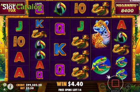 Скрин9. El Dorado The City of Gold Megaways слот