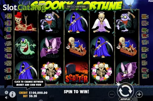 Скрин2. Spooky Fortune слот
