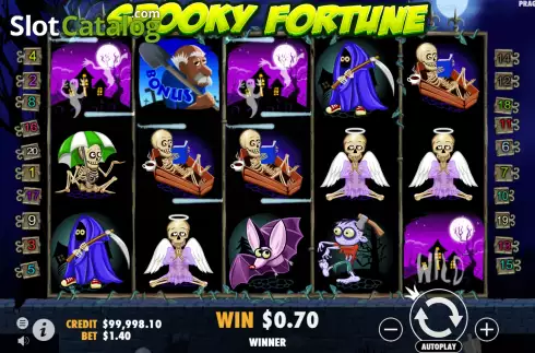 Скрин3. Spooky Fortune слот