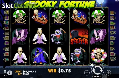 Скрин5. Spooky Fortune слот