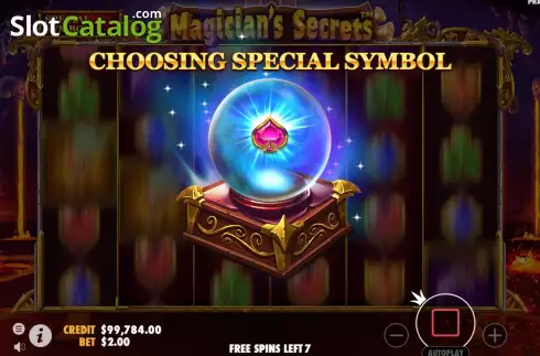 Скрин6. Magician's Secrets слот