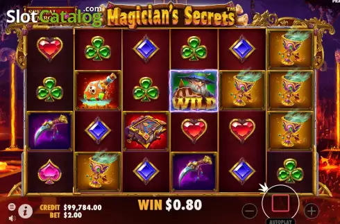 Скрин7. Magician's Secrets слот