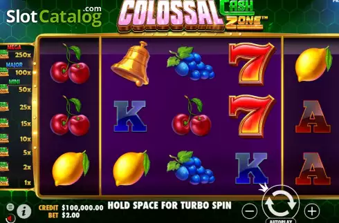 Скрин3. Colossal Cash Zone слот
