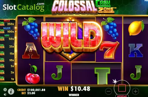 Скрин5. Colossal Cash Zone слот