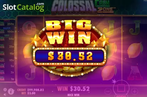 Скрин6. Colossal Cash Zone слот