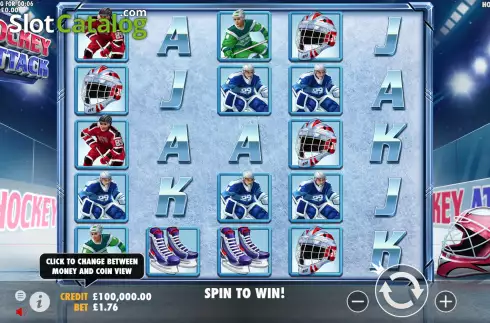 Скрин2. Hockey Attack слот