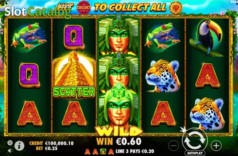 Скрин3. Aztec King (Pragmatic Play) слот