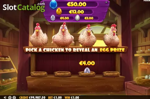 Скрин7. Chicken Chase слот