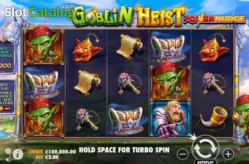Скрин2. Goblin Heist Powernudge слот