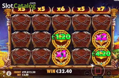 Скрин8. Goblin Heist Powernudge слот