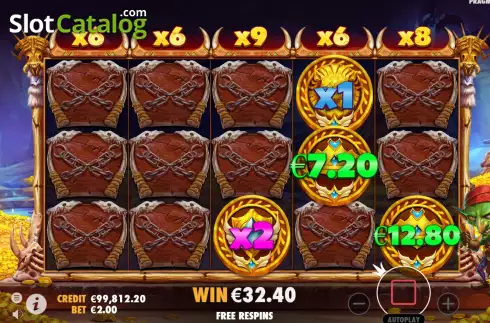 Скрин9. Goblin Heist Powernudge слот