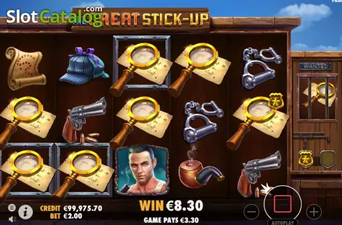 Скрин7. The Great Stick-Up слот