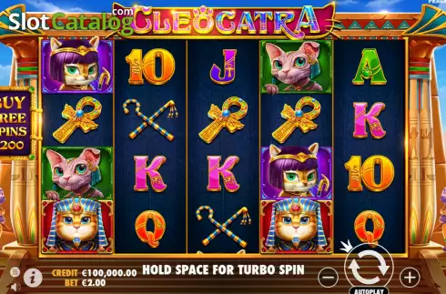 Скрин3. Cleocatra слот