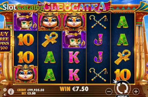 Скрин4. Cleocatra слот
