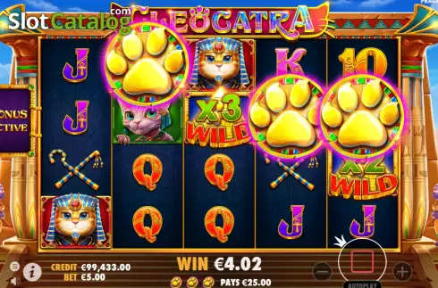 Скрин5. Cleocatra слот