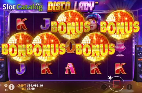 Скрин5. Disco Lady слот