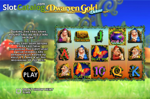 Скрин2. Dwarven Gold Deluxe слот