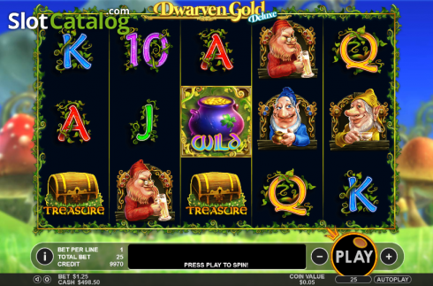 Скрин3. Dwarven Gold Deluxe слот