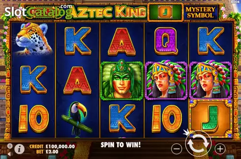 Скрин3. Book of Aztec King слот