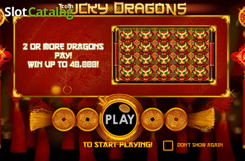 Скрин2. Lucky Dragons (Pragmatic Play) слот